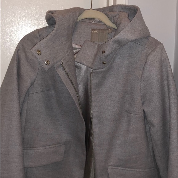 Gray peacoat - Picture 2 of 3